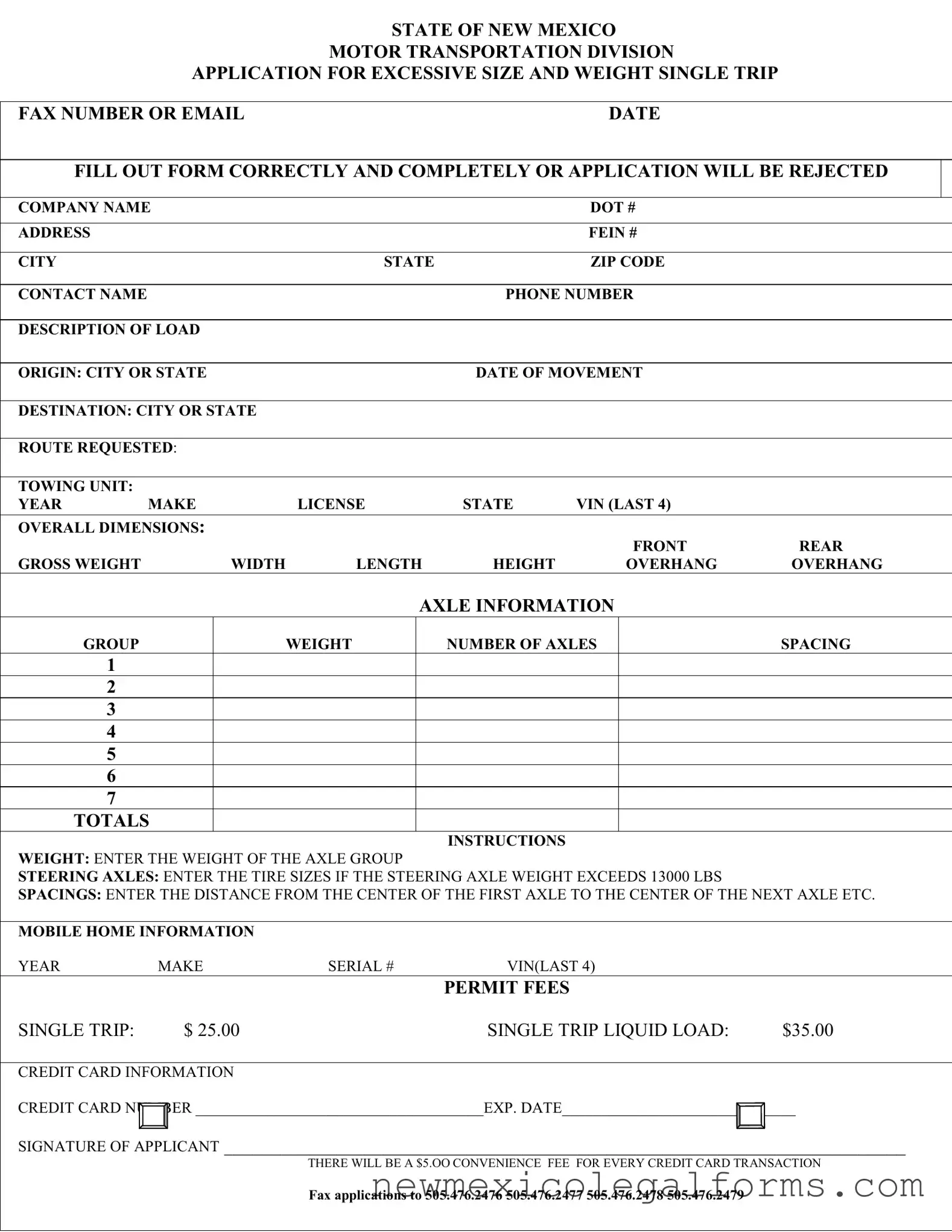 Fill a Valid New Mexico Os Ow Form